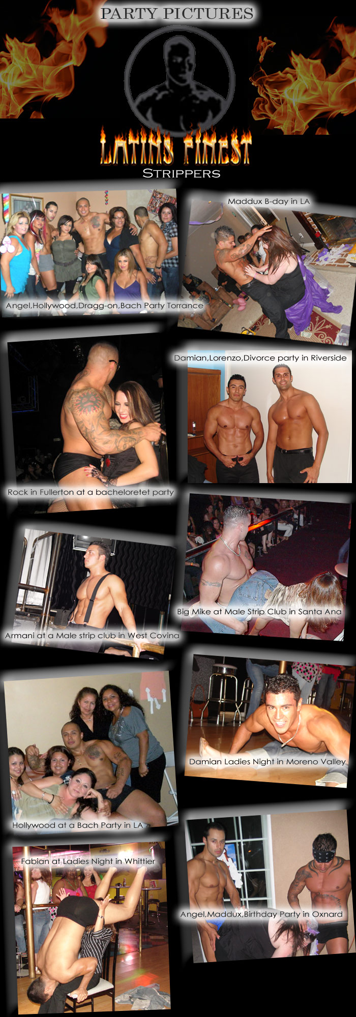 Male Strippers Live